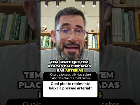 Plantas podem baixar PRESSÃO ARTERIAL? #plantas #plantasmedicinais