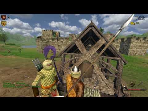 Mount and Blade Warband - Castle Siege with Trebuchet