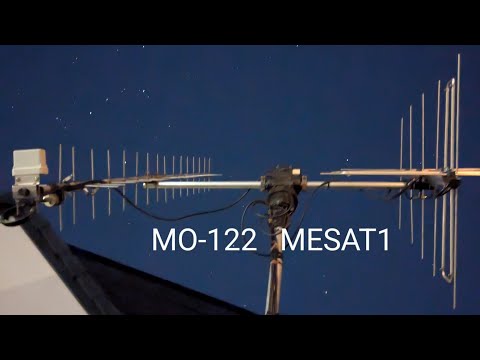 MO-122 (MESAT1) New Bird Sounding Great On HAM Radio!