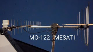 MO-122 (MESAT1) New Bird Sounding Great On HAM Radio!