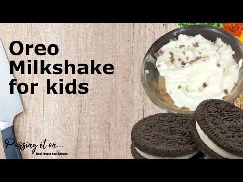 Oreo Milkshake for Kids