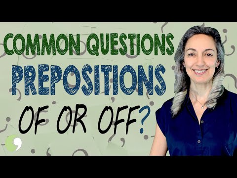 Prepositions: of or off? | English Vocabulary Lesson