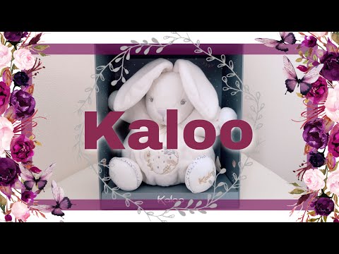 【Kaloo】娘へのファーストトイはウサギのぬいぐるみ