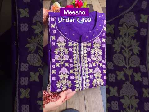 Meesho kurta set #shorts #youtubeshortsvideo #meeshofind #meeshohaul #meeshokurtaset o