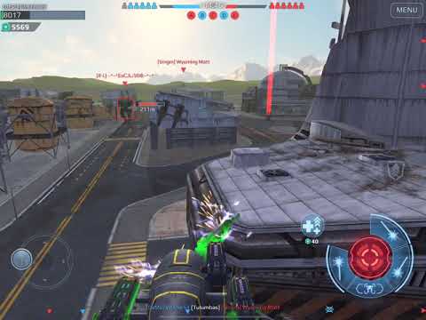 Invader stuck and won’t move in war robots. After jump.