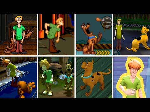 Evolution Of Scooby Doo Games Idle Animations