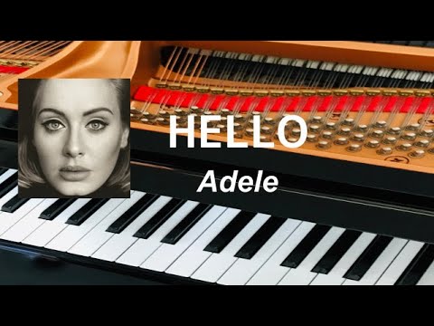 HELLO　　Adele  　ハロー　アデル　中級　ピアノ piano pf