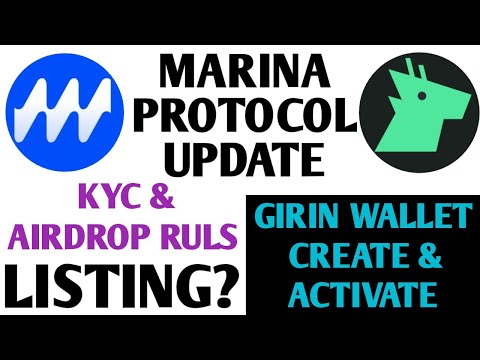 Marina Protocol New Update | Marina Protocol Listing & TGE | Marina Mining New Update| Girin Wallet