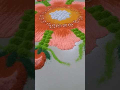 #festivalrangoli#howtomakerangoliathome#easyrangoli#navratrispecilarangoli