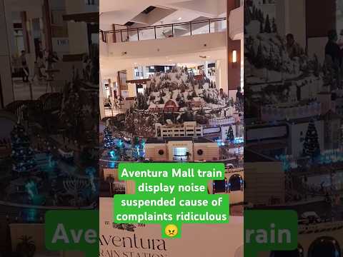 Aventura Mall tyrants suspend train noise 😠😠‼️ #train  #tyrants #noise  @aventuramallofficial