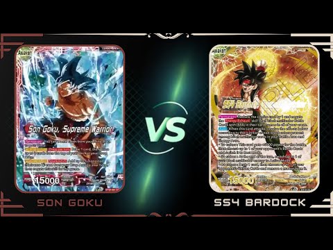 Son Goku vs Prismatic Bardock : Dragon Ball Super Masters Set 23 Locals