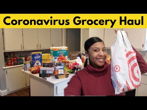 $400 Coronavirus Grocery Haul | Preparing for Coronavirus | Pandemic Prep