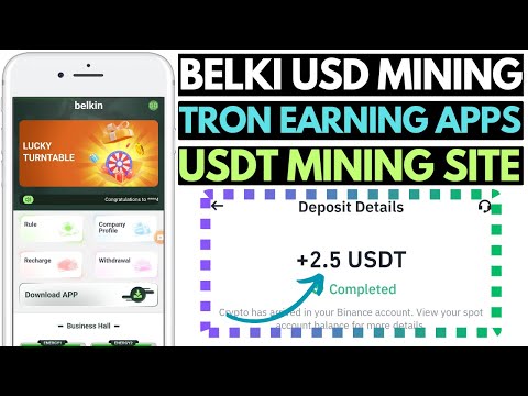 BELKI | Best USDT Mining Sites | USDT Grab Investment Platform | Free TRON Earning Website