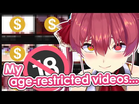 Marine lists her videos that got bonked by Youtube [hololive] [ENG sub]