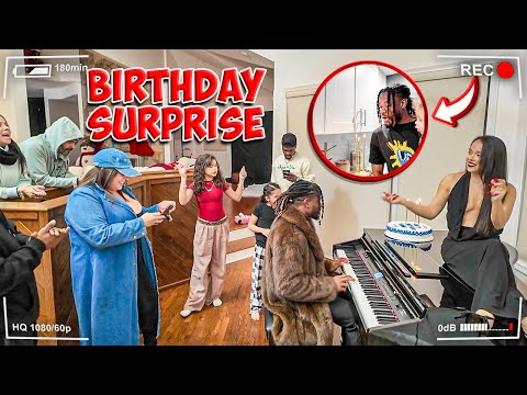 SURPRISING MY HUSBAND FOR HIS BIRTHDAY