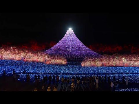 なばなの里イルミネーション2024-2025 「名峰富士」Nabana no Sato Winter ilumination