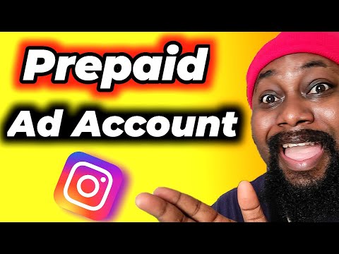 How To Create A Prepaid Ad Account On Instagram Compilation 2025