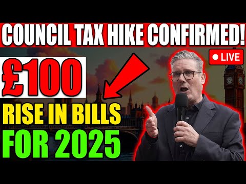 Breaking News: Council Confirms New Tax Rate Increase of Up to £100 in 2025