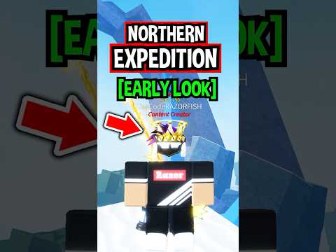 NORTHERN EXPEDITION UPDATE EARLY LOOK in Roblox Fisch..