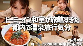 sub)【おこもりステイ】癒しを求めて女ひとり都内ビジホステイ【ドーミーイン】