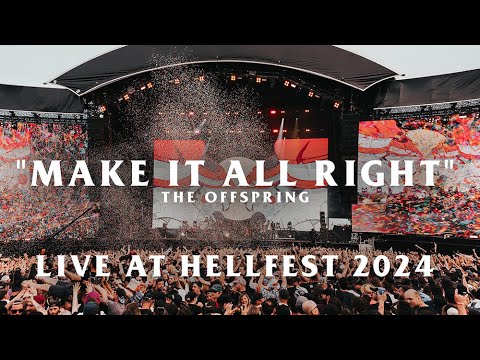 The Offspring - "Make It All Right" Live at Hellfest 2024