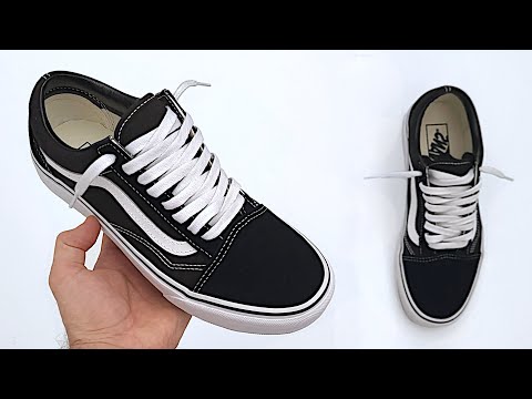 HOW TO LOOSELY LACE VANS OLD SKOOLS (FOR LONG LACES)