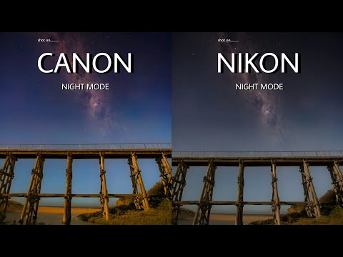 The New CANON EOS R1 VS NIKON Z6 III | NIGHT MODE | Camera Test