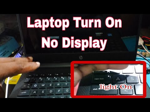 Laptop NO DISPLAY  Problem Caps look Light On But Laptop Screen Display Not Working#macnitesh