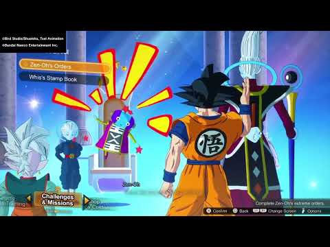 New! Dragon Ball Sparking Zero Intro Tutorial and Menus (HD)