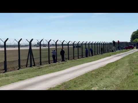 AWESOME F-16 & F-15 LOW APPROACHES AT RAF LAKENHEATH