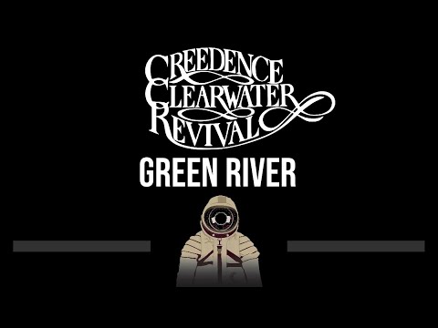 Creedence Clearwater Revival • Green River (CC) (Upgraded Video) 🎤 [Karaoke] [Instrumental Lyrics]