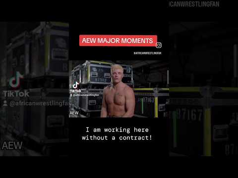 AEW MAJOR MOMENTS