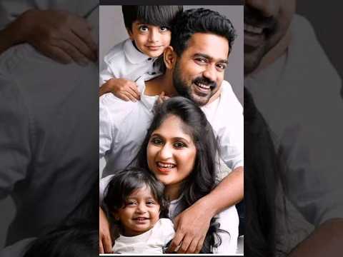 asif ali with family 👨‍👩‍👧‍👦😍#malayalam #actor#asifali#family#shorts