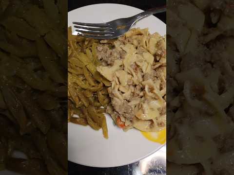 Beef Stroganoff | A Creamy Delight With French Style Green Beans