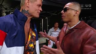 Carmelo Hayes confronts Cody Rhodes: SmackDown, Nov. 22, 2024