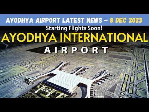 Ayodhya airport Latest News |  Ayodhya airport will be ready by December end, PM Modi to inaugurate