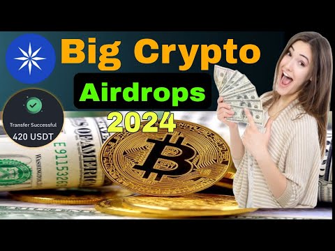 Crypto airdrops 2024 | Best Crypto Airdrops | Free Crypto Airdrops | Bitcoin Airdrops