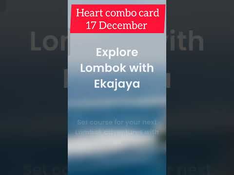 HEART 17 DECEMBER COMBO CARD ||