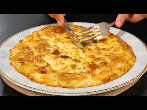 Easy Cheesy Potato Egg Fritters | Simple & Delicious Recipe with 1 Potato and 1 Egg