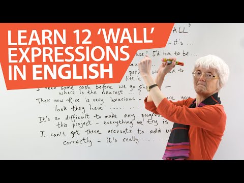 12 ‘WALL’ Expressions in English