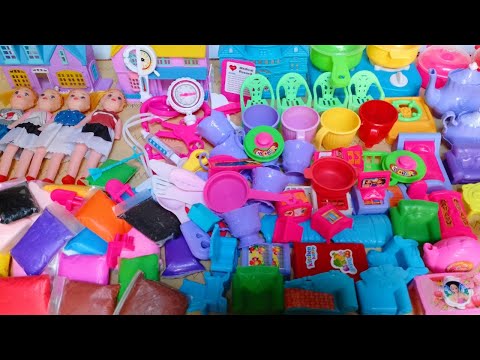 Minutes Satisfying With Unboxing Hello Kitty Sanrio Kitchen Set | Tiny Asmr Mini Sanrio Kitchen Set