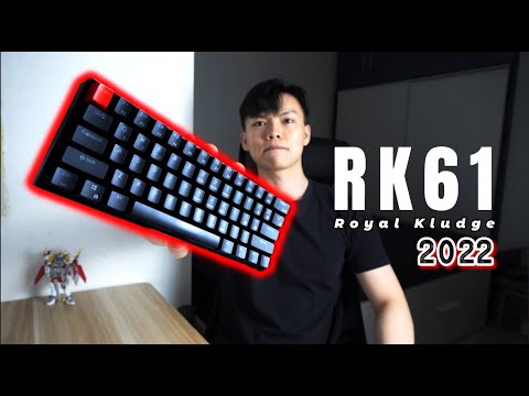 RK61 🟥⬛ mechanical keyboard unboxing (2022) ｜RK Red Switch 红轴｜Sound test