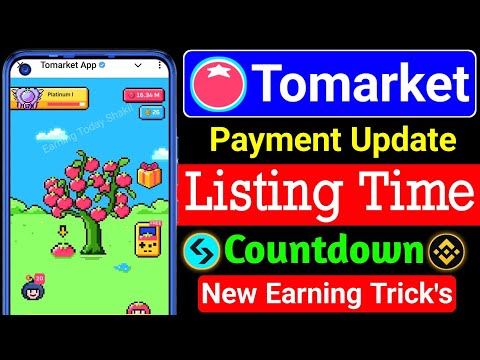 🔥tomarket new update । tomarket listing update । tomarket listing bitget । tomarket Time Countdown