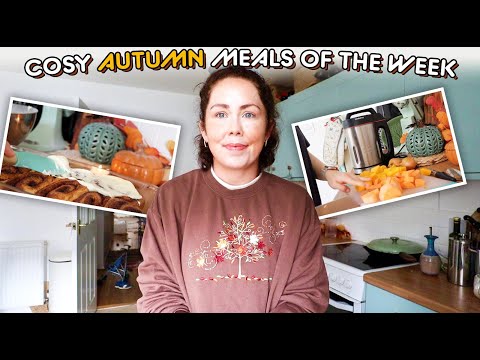 AUTUMN MEALS OF THE WEEK | Cosy Family Budget Fall Meals 2023 Part 1