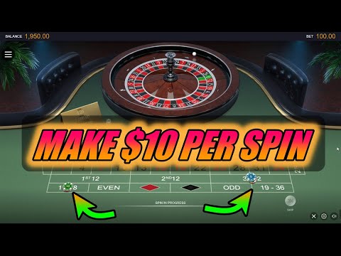 🔥EASY $10 PROFIT PER SPIN🔥 Combination Bets | Roulette System Review ✌️