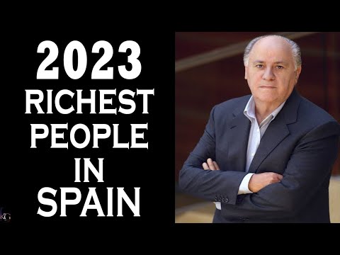 Top 10 Richest People In Spain 2023 | Bright Lab | Amancio Ortega | Sandra Ortega Mera | Juan Roig |