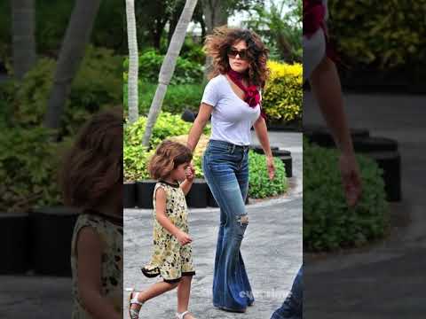 Salma Hayek Street Style Outfits | Celebrity Style