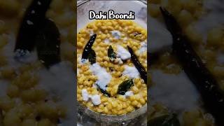 Easy Dahi Boondi Recipe #shorts #trending #viral #youtubeshorts #ytshorts #foodrecipe