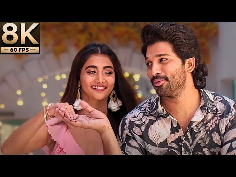 8K Remastered - ButtaBomma | Allu Arjun, Pooja Hegde | Butta Bomma