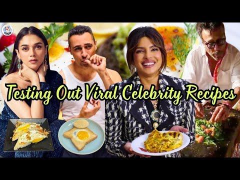 Testing Out Viral Celebrity Recipes | Testing Celebrity Hacks | Celebrity Favourite Egg Recipes